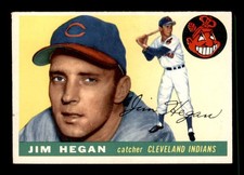 1955 Topps #7 Jim Hegan   EXMT X3341553