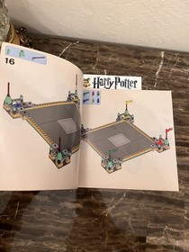 LEGO Harry Potter Hogwarts #3862 Manual & Dice Game Rule Booklet Instructions