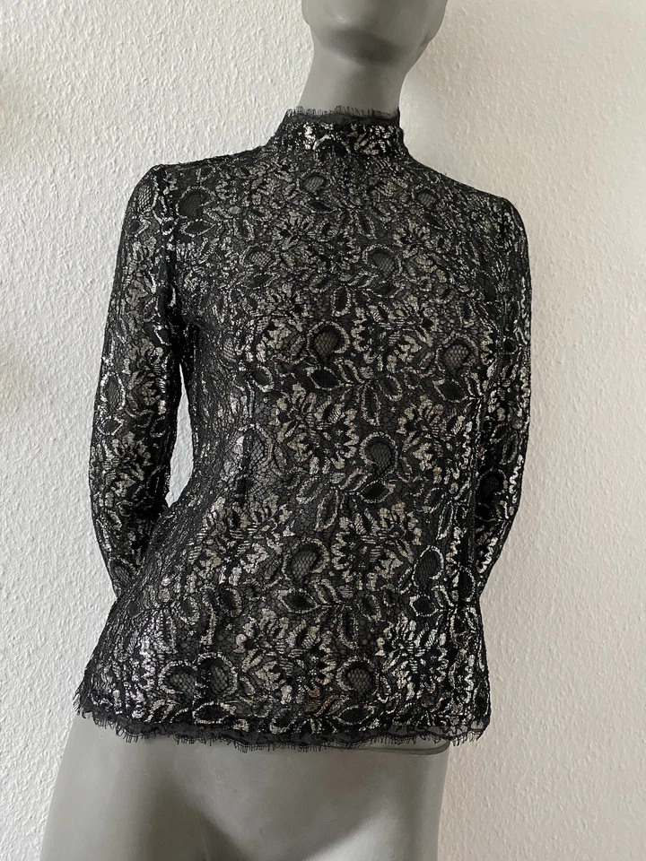 Style Butler Spitze Top Transparent L Neu - Bild 2 von 4