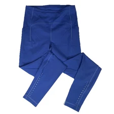 Lululemon Swift Speed High Rise Tight Leggings Blue Wild Indigo Pockets Women 6