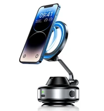 Electric Vacuum Suction Cup Phone Mount, 360 Rotatable Universal Ma... Fast Ship