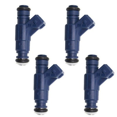 NEW set of 4 Fuel Injectors for 2000-2009 Saab 2.0L 2.3L Turbo #0280156023