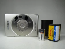 Canon ELPH LT 260 w/ APS Film Roll & Battery - Vintage Point & Shoot Film Camera