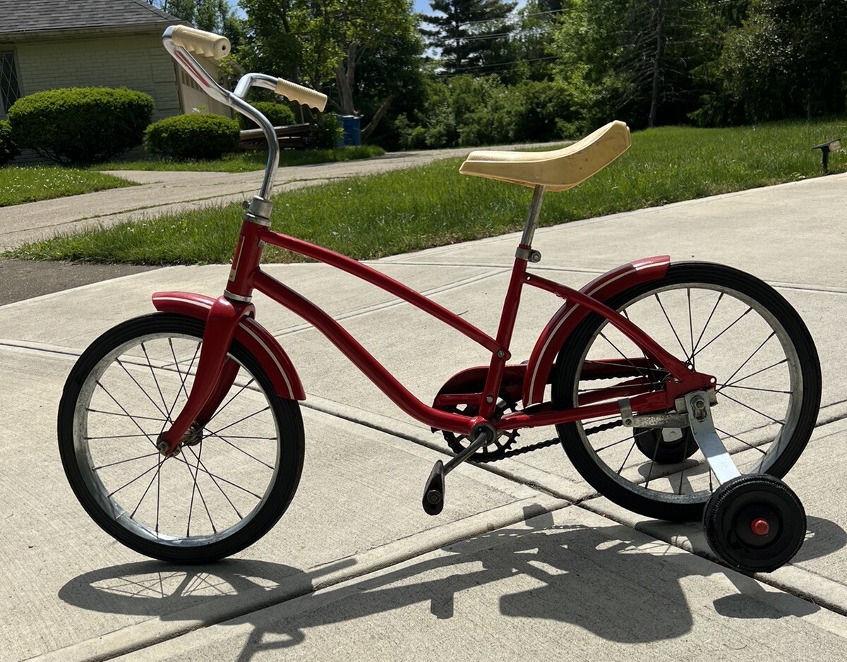 Roadmaster AMF Jr Kids Vintage Training Wheel Bicycle