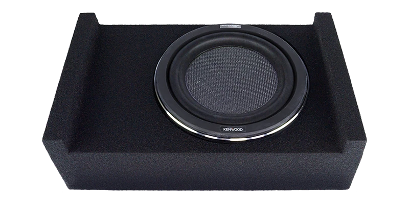 Kenwood P-XW1002B Enclosed Non-Powered 10 Inch Subwoofer 1000W Peak Power Black - Image 2 of 4