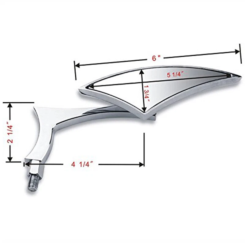 Espejos retrovisores de motocicleta para Harley Davidson Street Road Glide King Custom Touring EE. UU. Foto 4 de 4