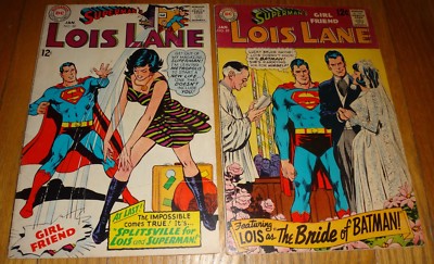 SUPERMAN LOIS LANE #80,89 VG'S ADAMS COVERS | eBay