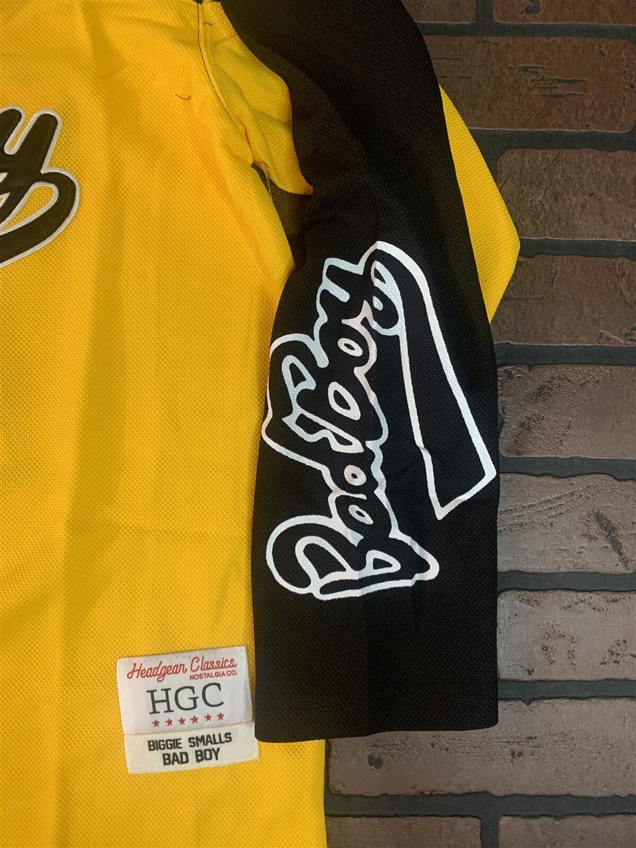 BADBOY Headgear Classics Hockey Yellow Jersey ~Never Worn~ M L XL