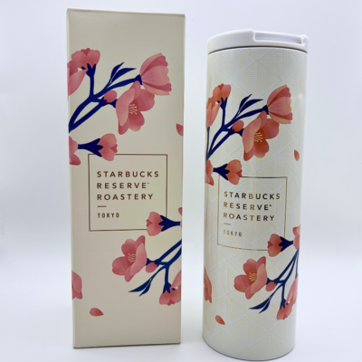 Starbucks Reserve Roastery Tokyo White Sakura Tumbler 2025 473ml