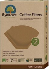 If You Care Unbleached Coffee Filters, 2 Count Boxes   Cone Shaped, All N.