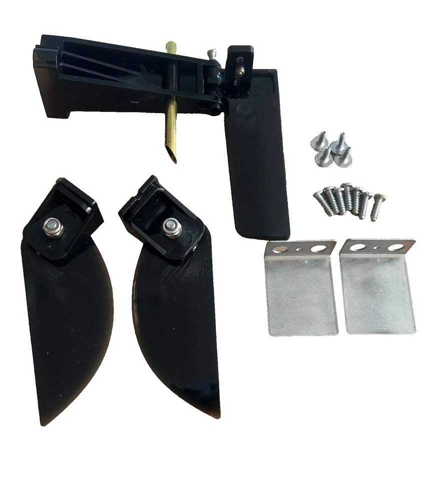 1 juego Feilun FT011 RC bote lancha rápida piezas dirección timón aletas giratorias pestañas de ajuste Foto 3 de 4