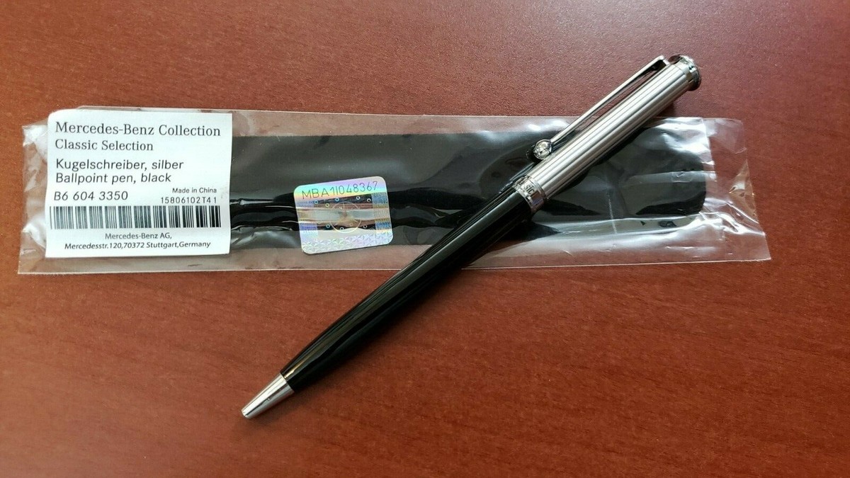 Mercedes-Benz GENUINE Ballpoint Pen Classic B66043350 SILVER