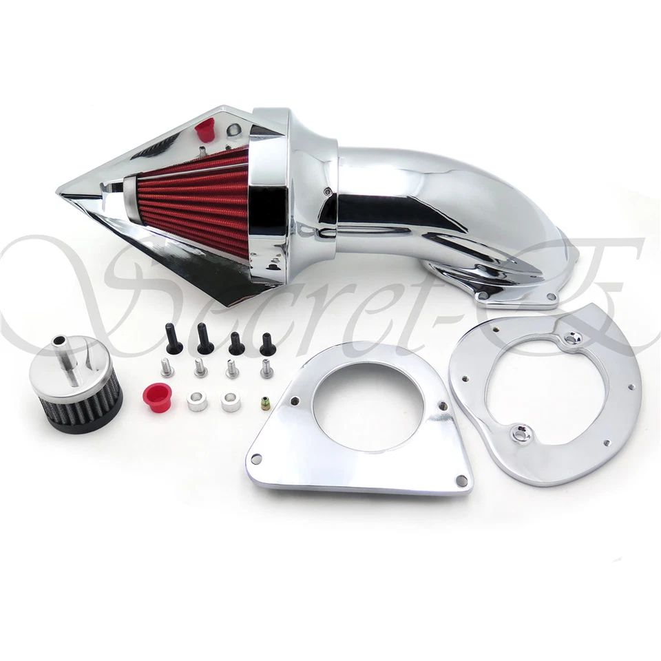 Kits de admisión de filtro de aire Spike para Kawasaki Vulcan 800 Classic '95-'12 cromo Foto 2 de 4