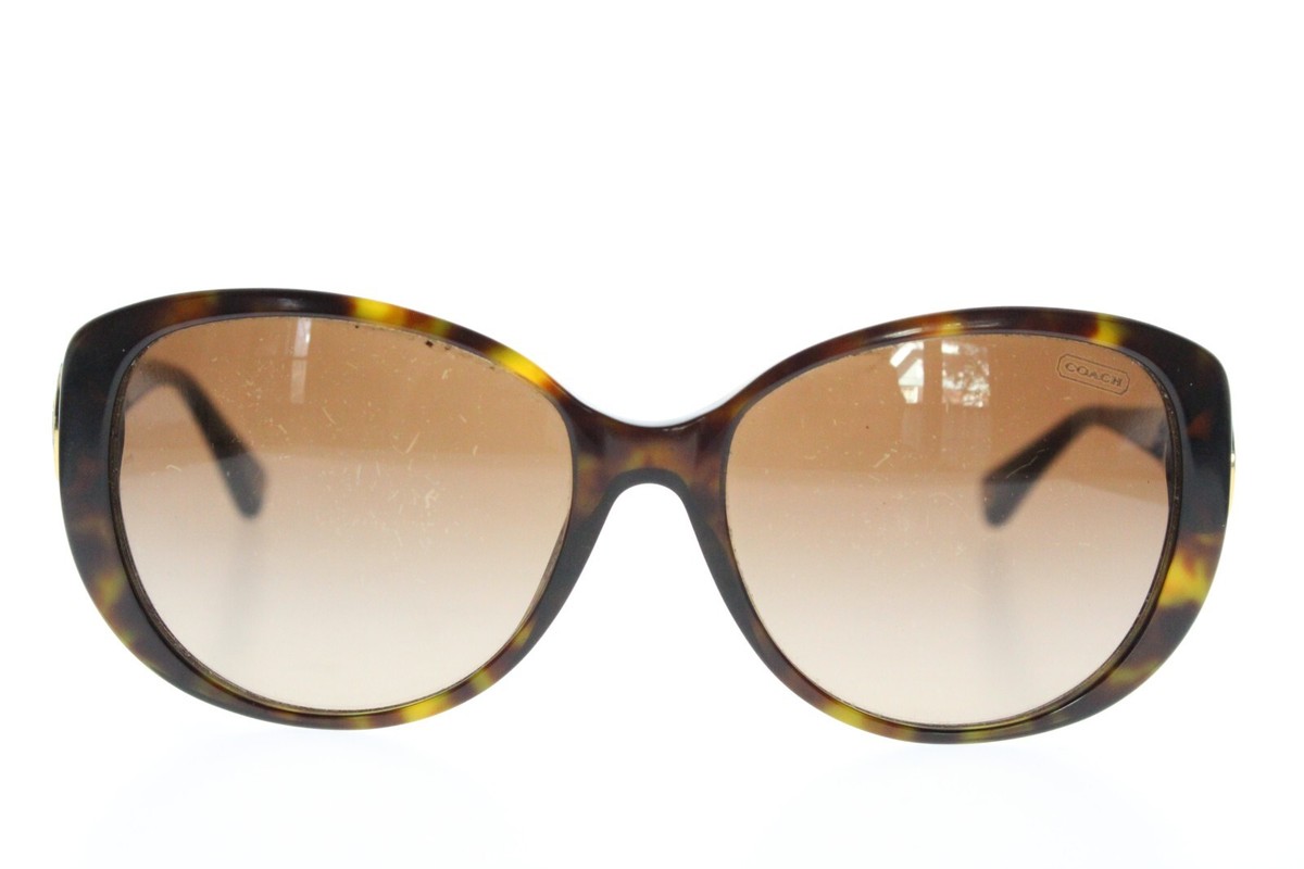 COACH SUNGLASSES HC 8014 5001/13 SCRATCHED L018 SABRINA DARK