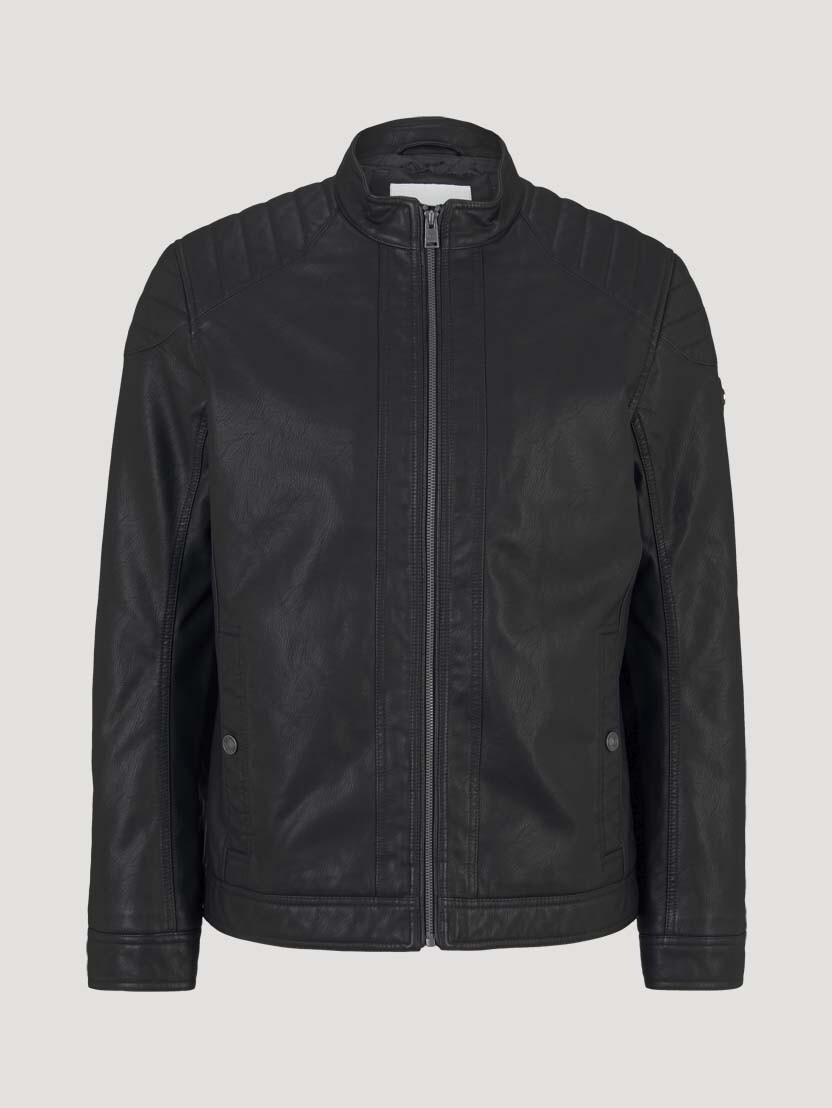 Faux Leather Tom Tailor Jacke Leder Tom Tailor Faux Leather Biker