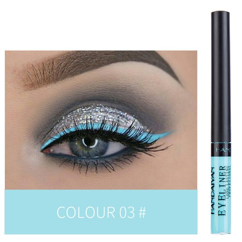 Eyeliner Per Il Trucco Opaco Eyeliner Colorato Eyeliner Liquido Perlato ☆ - Picture 47 of 56