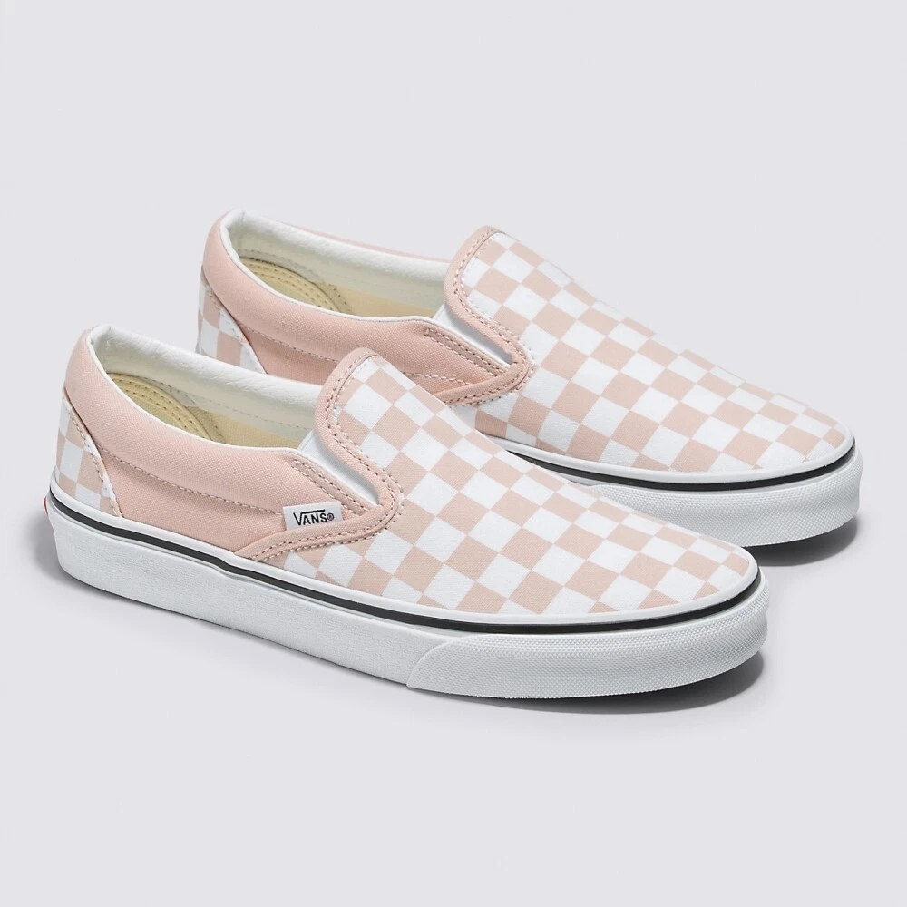 vans checkerboard rosa