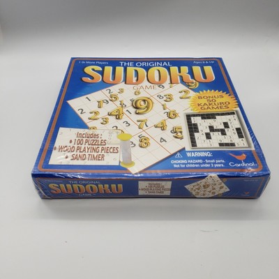 The Original Sudoku Game Cardinal New Old Stock Sealed (M)