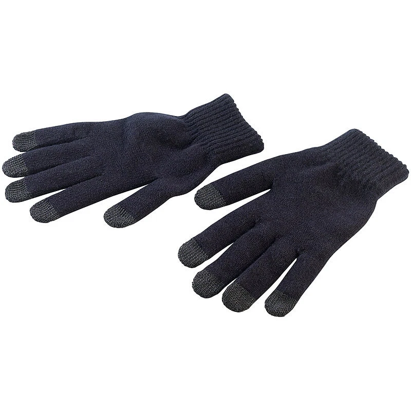 PEARL urban Strick-Handschuhe mit 5 Touchscreen-Fingerkuppen Gr. S - Bild 1 von 1