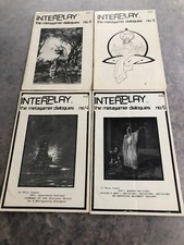 InterPlay the Metagamer Dialogues No. 2 thru 5 Vintage 1981