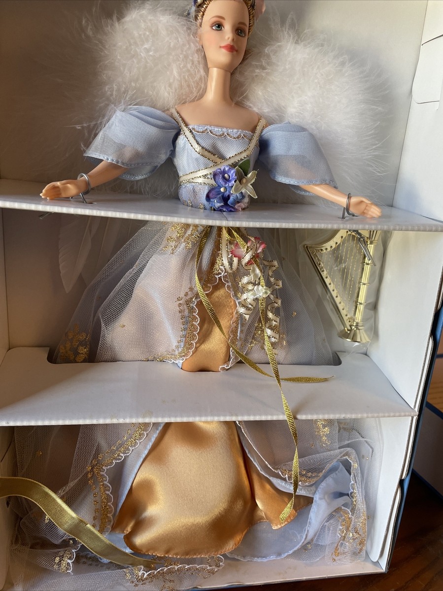 く*も様 バービー　HARPIST　ANGEL 1997年製　コレクター・エディ Harpist Angel Barbie Doll Angels of Music Collection 1997
