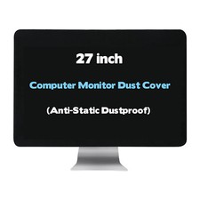 27" for iMac LCD Screen Computer Monitor Dust Cover Anti-Static Dustproof Velvet