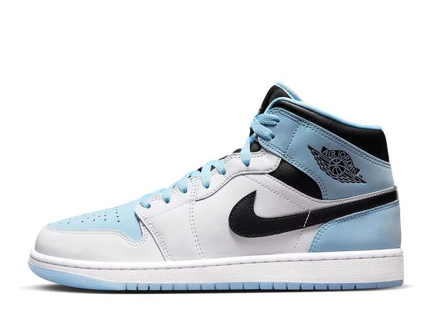 Nike Air Jordan 1 Mid Ice Blue Nubuck 26.5cm DV1308 104
