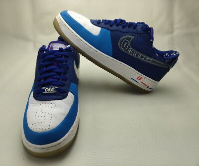 Nike Air Force 1 Unisex Wmn's 10 Purple/Blue/White Mom/Dad Sneakers BV7165-400