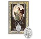 St. John Genuine Pewter Medal on a 24" Chain with Biography Folder