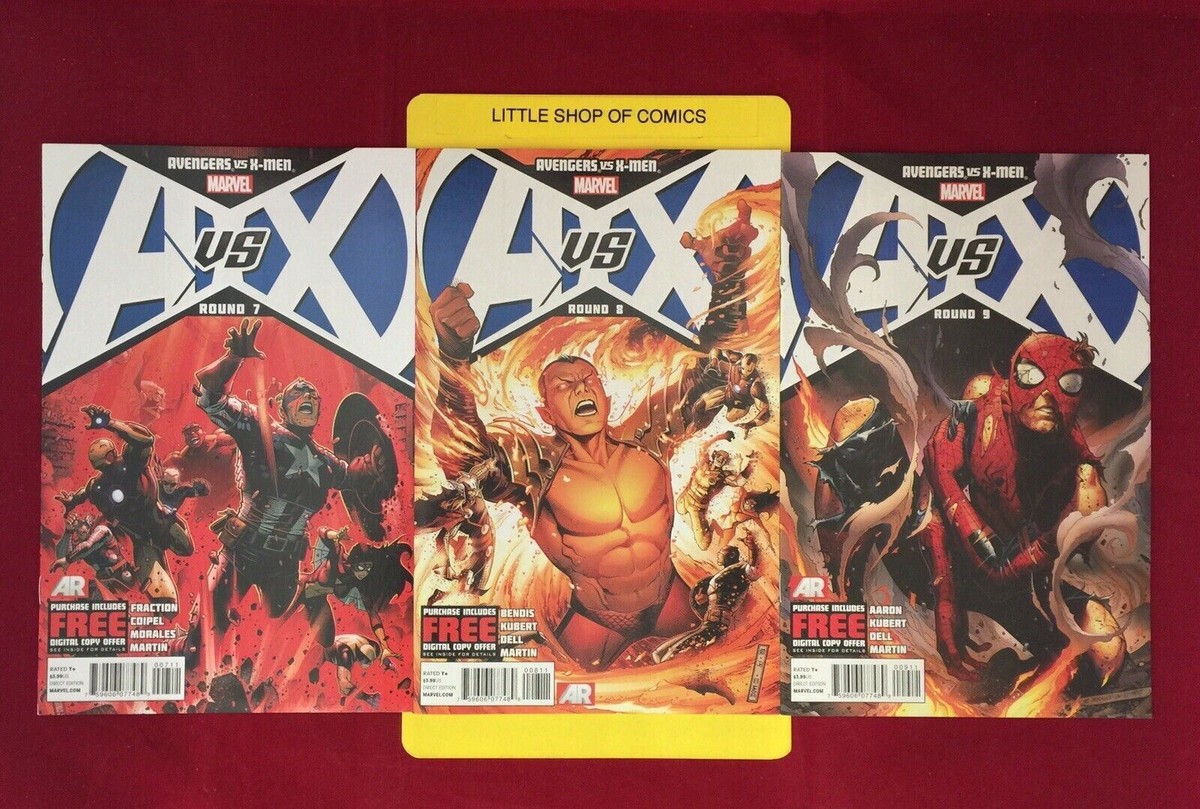 Avengers vs X-Men #0 1 2 3 4 5 6 7 8 9 10 11 12 VFNM Full