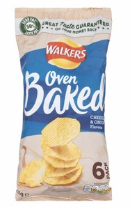 Walkers baked ready salted 6pk 6x 25g (5000328283487)