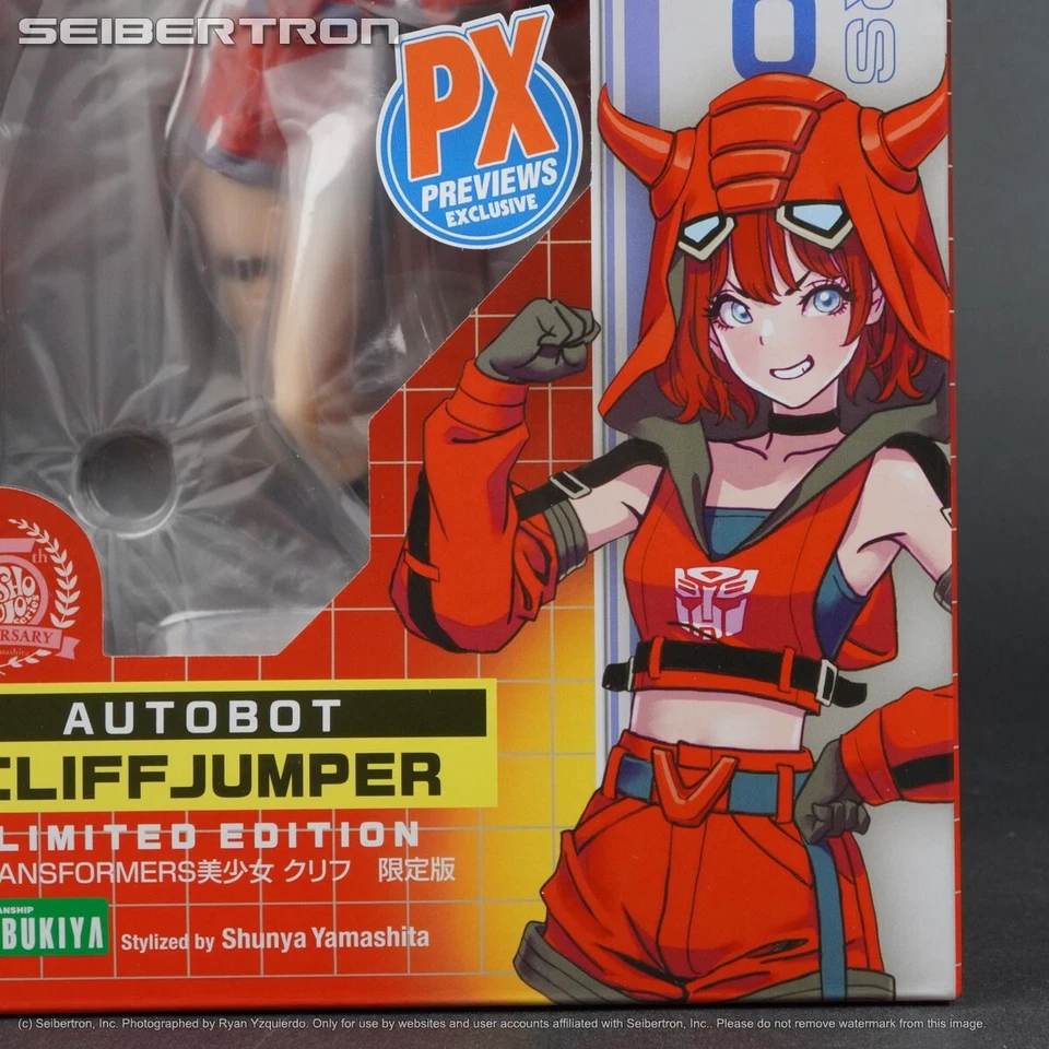 Kotobukiya Bishoujo Transformers CLIFFJUMPER Statue Limited Edition PX 2024 New - Image 2 of 4