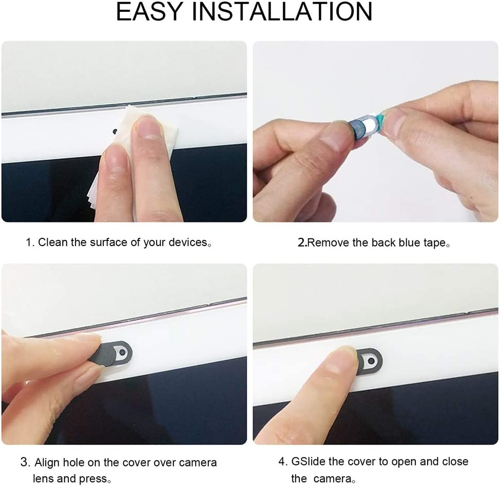 cam Cover 9 Pack Laptop Camera Covers Slide Blocker for Computer Tablet Cell for sale online