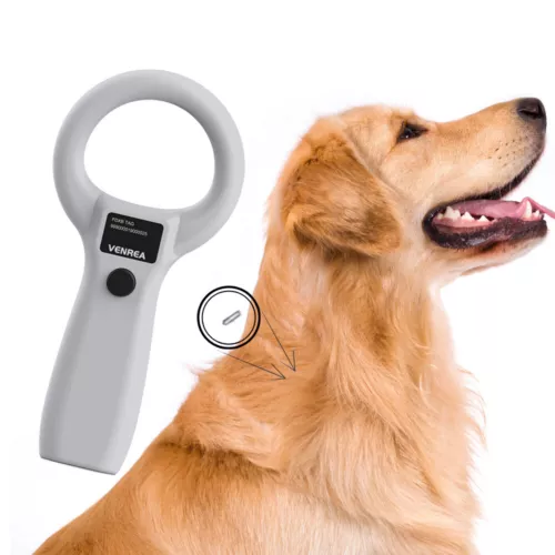 Haustier Tierchip Lesegerät Chiplesegerät RFID Identifikation Animal Chip Reader - Bild 3 von 7