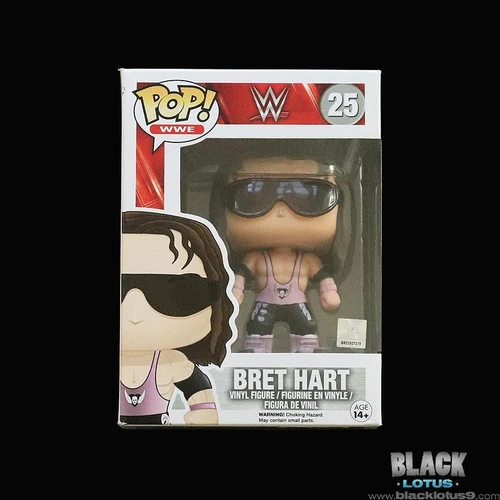 Funko Pop! Bret Hart WWE WWF Hitman Excellence of Execution Best VAULTED 25