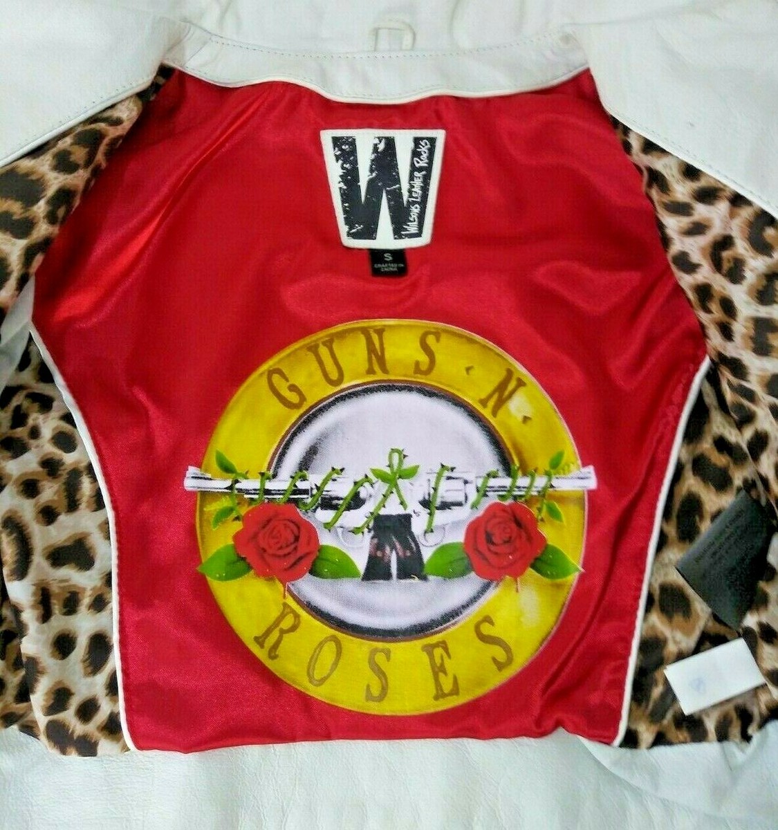 RARE Guns N Roses Jacket Wilsons Leather Axl Rose Vintage RARE Guns N Roses Jacket Wilsons Leather Axl Rose Vintage