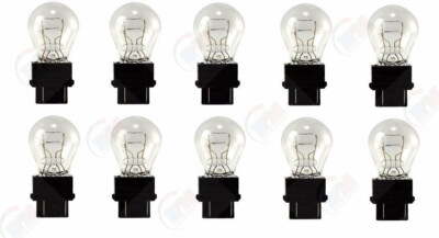 10x 3057 Bright Light Bulbs Tail Brake Backup Reverse S8 Signal Lamp ...