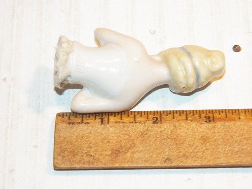 Vintage Porcelain Lady Bust Pin Cushion Figure - Picture 2 of 3