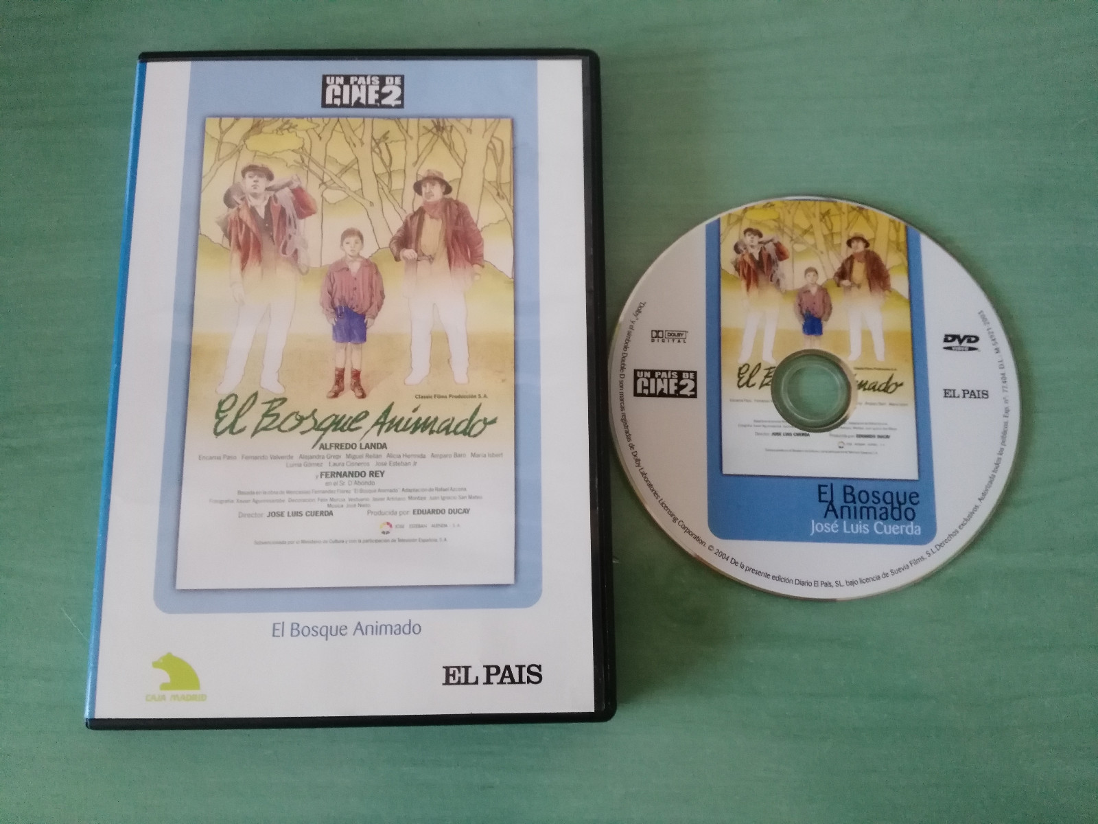 The Animated Forest JOSE LUIS CUERDA ALFREDO LANDA FERNANDO REY DVD - 3T