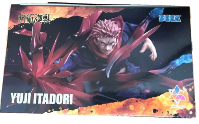 Sega Jujutsu Kaisen Luminasta Yuji Itadori Black Flash Figure NEW