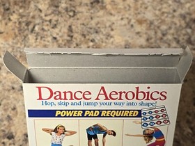 Dance Aerobics (NIntendo, NES, 1989) Authentic & Complete (No Foam Insert)