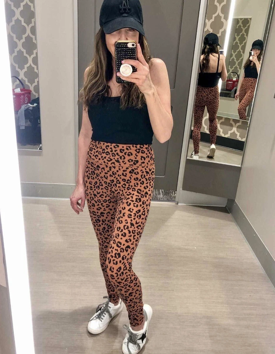 Wild Fable Women's Leopard Print High-Waisted Classic Leggings