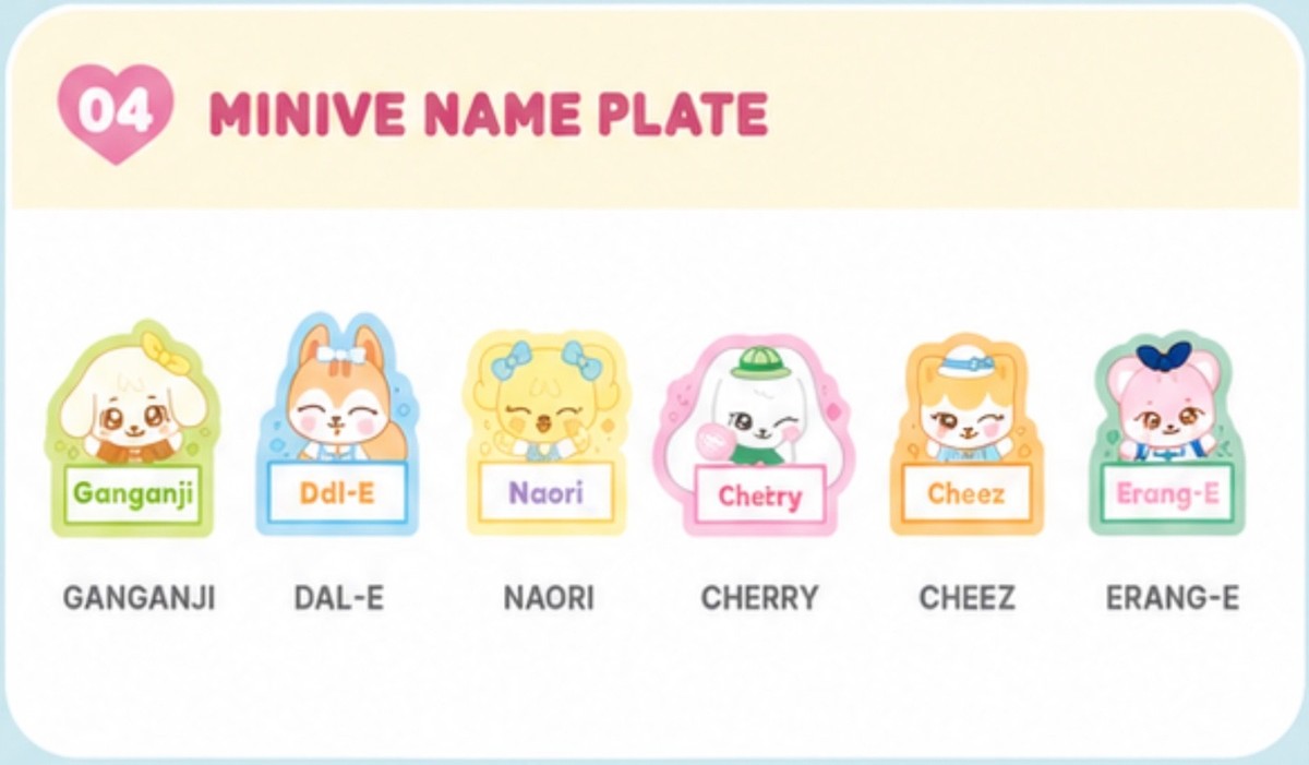 OFFLINE] IVE COLLAB with EVERLAND ForEVER IVE OFFICIAL MERCH LIST