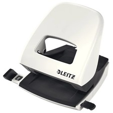 Image of Leitz NeXXt WOW Metal Office Hole Punch White 50081001