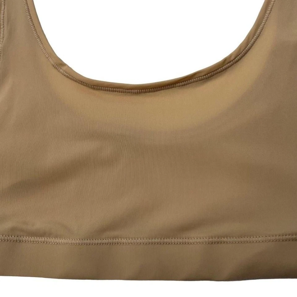 Bralette SKIMS Jalea Transparente Cuello Redondo Arcilla Extra Pequeño Foto 4 de 4