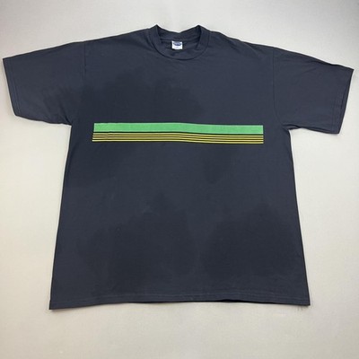 Vintage British Petroleum BP T-Shirt Mens 2XL Black Oil Gas Energy Company 90s