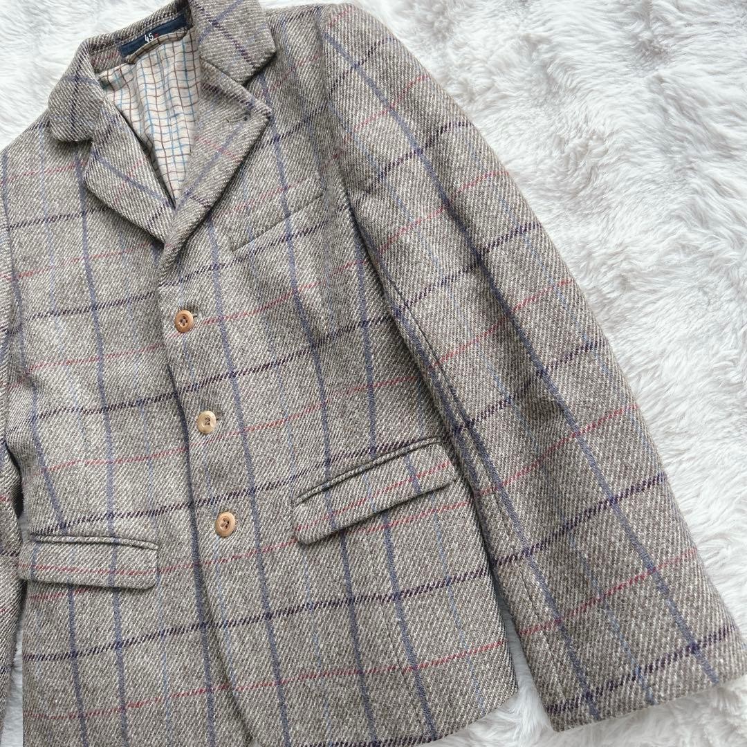45R Lovat Tweed Jacket, Check Pattern, Wool - image 7