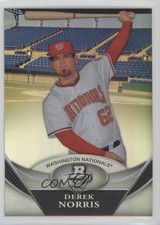 2011 Bowman Platinum Prospects Derek Norris #BPP47 m6g