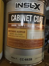 INSL-X 1 Qt (32oz) Semi-Gloss Base Door Trim Cabinet Coat Enamel CC-663B Base 3