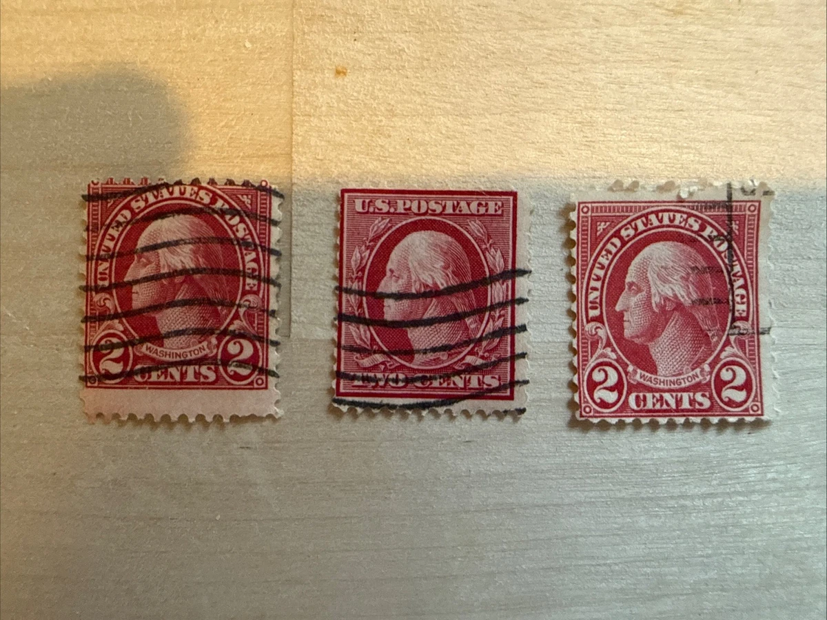 2 Cent Washington Red Used US Stamps (1901-Now) for sale | eBay